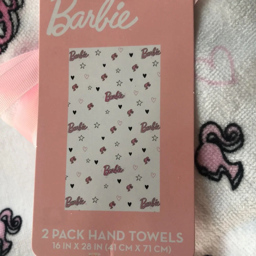 BARBIE Hand and Bath TOWELS